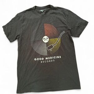 Vintage Good Medicine Records graphic tee